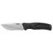 Camillus 19232 Western Black River Knife including ballistic nylon sheath 9.5 cm Titanium Bonded 420 steel blade PP/TPE handle black/silver 22.9 cm
