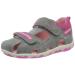 Superfit Girl's Fanni Sandals 5.5 UK Child Grey Pink