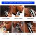 Professional Hair Clippers for Men | 6-in-1 Multi Hair Trimmer & Grooming Kit | Rechargeable Electric Beard Body & Nose Ear Trimmer - Buy Online on GoSupps.com