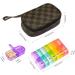 Weekly Pill Organizer - 7 Day AM/PM Portable Travel Pill Case for Vitamins Supplements Medications & Fish Oils (Brown) - Ideal for Easy Organization & International Shipping - Buy Online on GoSupps.com