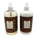 Destination Collection- Fiji Hand Soap and Shea Butter Lotion Set 16 Ounces Each clear white