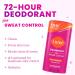 Lume Deodorant Plus Sweat Control - Smooth Solid Stick - Maximum Strength Antiperspirant - 72 Hour Odor And Sweat Control - Baking Soda Free Skin Loving - 2.6 ounce (Clean Tangerine) Pack of 2 - Buy Online on GoSupps.com