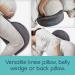 hiccapop Pregnancy Pillow Wedge for Belly Support | Maternity Wedge Pillow for Pregnancy | Belly Wedge Pillow | Pregnancy Wedge Pillows Support Body  Legs  Back  Knees - Buy Online on GoSupps.com