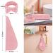 ACKSONSE HAARTURBAN 3-Piece Quick-Drying Microfiber Turban Towel Set for Women - Pink Hair Towels with Button & Headband - Buy Online on GoSupps.com