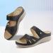 Ortho+Rest Women's Orthotic Slides | Comfortable Orthopedic Sandals with Arch Support | Walking Sandals - Size 9, Black - Buy Online on GoSupps.com