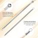 Dinikally Personalized Wood Pickle Removal Set - Custom Stainless Steel Acne Cleaning Tool Set - Professional Blemish Removal Accessories - Buy Online on GoSupps.com