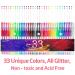 TANMIT Glitter Gel Pens - 33 Colors Set for Adult Coloring Books & Drawing - Buy Online on GoSupps.com