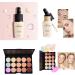 Holzsammlung All-in-One Makeup Kit for Women - Ideal Gift Set for Girls, Beginners, and Teenagers - Includes Eyeshadow Palette, Eyebrow Pencil, Lipstick - Color-A-1 - Buy Online on GoSupps.com