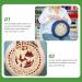 Favomoto 2Pcs Natural Wooden Butterfly Circle Crochet Basket Bottom - DIY Knitting Weaving Board for Bag Shaper - Buy Online on GoSupps.com
