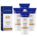 UV Protection Cream Summer Sunscreen Refreshing Non-Greasy Even Skin Tone SPF50+ Skin Protecting Cream Outdoor Isolation UV 4pc