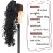 Ponytail Extensions Ponytail Extension Synthetic Claw Clip In Ponytail Extension Long Wavy Curly Ponytail Clip On Soft Natural Fake Hair Ponytail Hairpieces for Women for Women (Color : 6K Size : 26inches 6K - Buy Online on GoSupps.com