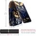 Travel Lipstick Organizer Case | Portable Makeup Bag with Mirror | Colorful Animal Owl & Plant Leaf Design - Buy Online on GoSupps.com