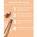 Shimmering Highlighter Beauty Wand with Cushion Applicator - Pearl White | Lightweight Waterproof Makeup Stick for Face & Body - Illuminator Pen for Women & Girls - Buy Online on GoSupps.com