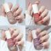 Nail Polish Sets Quick Dry Nail Polish Nail Varnish 4PC Pink Nail Varnish Set Long Lasting Nude Pink Red Purple Nail Polish Non-Toxic Water Based Nail Varnish No Need Cure Pink Purple - Buy Online on GoSupps.com