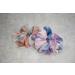2-Pack Multi-Color Tie Dye Silk Hair Scrunchie Set - Buy Online on GoSupps.com