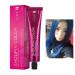 Hair Dye Wax 100ML Colour Hair Cream Natural Hairstyle Washable Hair Wax for Party Cosplay Halloween Christmas (Blue)
