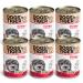 Dogs'n Tiger 6 Cans of Guadn Dog Food - Pet Friendly Formula - With 67% Beef Flaxseed Oil and Herbs - Free of Sugar Grains and Artificial Flavors - 6