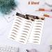 Yomagine 6D Hair-like Eyebrow Tattoo Stickers - 8 Sheets | Long Lasting Waterproof Transfer Stickers - Red Brown 2 - Buy Online on GoSupps.com