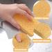 Dish Sponge 12Pcs Non-Scratch Scrub Sponge Absorbent Kitchen Sponges Quick Foaming Dish Scrubber Pads for Effortless Cleaning Dishes Pots Pans Yellow - Buy Online on GoSupps.com