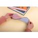 Artshu 2-Piece Sleep Eye Mask | Double-Sided Cold/Warm Mask with Adjustable Ear Strap | Purple/Pink - Includes Free Noise Reduction Earplugs - Buy Online on GoSupps.com