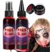  Fellflying Halloween Fake Blood Makeup Kit Curd Blood Gel + Artificial Blood Spray + Fresh Blood Drops Washable Realistic Kit with Special Effects Cosplay Accessories - Buy Online on GoSupps.com