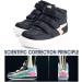 Orthopedic Kids Shoes for Flat Feet with Arch & Ankle Support - Black, Size 3.5 - Buy Online on GoSupps.com