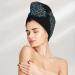 Mandala Hair Towel Wrap - Quick Drying Turban for Effortless Hair Care | International Shipping - Buy Online on GoSupps.com