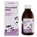 Children's healthy bustary-natural cold juice for children-syrup made of elderberry and aronia extract-fruity-sweet without sugar-120 ml