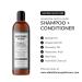 Charcoal & Mint 2-in-1 Shampoo and Conditioner | Natural Scalp Care with Essential Oils & Hyaluronic Acid - 12 FL OZ - Buy Online on GoSupps.com
