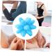 Fomiyes 3-in-1 Star Fitness Massage Ball - Electric Foot Massager & Silicone Gym Ball for Muscle Relief | Ideal for Yoga & Kids - Buy Online on GoSupps.com