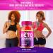 Keto ACV Gummies with B12 & Beet Root Juice - Advanced Weight Loss Formula - Buy Online on GoSupps.com