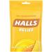 HALLS Relief Honey Lemon Cough Drops - 30 Drops - Fast Relief for Cough & Sore Throat - International Shipping Available - Buy Online on GoSupps.com
