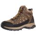 FREE SOLDIER Men's Hiking Boots Outdoor Lightweight Breathable Ankle Boots Waterproof for Trekking Hiking Black Brown 12