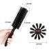 1.8 Inch Round Boar Bristle Hair Brush for Blow Drying & Styling - Soft Natural Bristles Wooden Hairbrush for Women & Men - Ideal for Short Fine Hair & Beards - Buy Online on GoSupps.com
