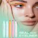 Double-Headed Liquid Eye Liner Stamp Waterproof Quick-Drying Sweat-Proof Eye Liner Stamps | Star Moon Heart Flower Colorful Winged Eye Liners Double Ended 2-in-1 Eye Makeup Pen for festival - Buy Online on GoSupps.com