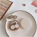 Buy Portable Khaki Contact Lens Case - 1pc Etui with Mirror | Perfect Cosmetic Storage for Lenses | International Shipping Available - Buy Online on GoSupps.com