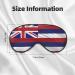 Buy Hawaii Flag Eye Mask - Soft Adjustable Sleeping Mask for Men & Women | International Shipping - Buy Online on GoSupps.com