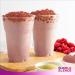 Raspberry Popping Boba 450g - Fruit Juice-Filled Boba Pearls for Bubble Tea - Fat-Free - Pack of 1 - Buy Online on GoSupps.com