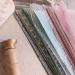 30Pcs A5 Handmade Scrapbook Paper Set - Snow Dot Mesh Fabric Mix for Art Journaling & Card Making - Buy Online on GoSupps.com