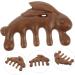 Magiclulu Wooden Massage Comb | Thai Massage Scalp Scratcher & Body Acupuncture Tool - Ideal for Relaxation & Pain Relief - Buy Online on GoSupps.com