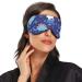 Adjustable Light Blocking Haskirky Eye Mask for Deep Sleep - Men and Women - Travel, Yoga, Meditation - Dinosaur Coconut Design - Buy Online on GoSupps.com