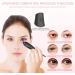 Ycagrain USB Rechargeable Eyelash Curler for Quick Natural Curling Long Lasting Eyelashes Curl Tool Heated Eyelash Curler Black - Buy Online on GoSupps.com