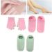 Qukaim Moisturizing Gel Gloves Socks Moisturizing Gel Gloves Socks Set Reusable Hydrating Gel Gloves Sock for Dry Cracked Skin Touch Screen Skin Care Repair Pink Green - Buy Online on GoSupps.com