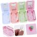 Buy Homsfou 8-Piece Glass Contact Lens Case Set - Travel-Friendly Eye Care Holder for Colored Lenses - Buy Online on GoSupps.com