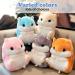Muziri Kinokoo Hamster Plush Pillow Blanket - Soft Nap Blanket & Toy Blanket in Blue - Buy Online on GoSupps.com