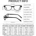OCCI CHIARI Blue Light Magnifying Reading Glasses for Women 1.75 - Anti Glare, Spring Hinge Readers in Black - Buy Online on GoSupps.com