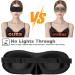 Sleep Masks for Men & Women - Blackout Eye Cover for Travel 3D Sleep Mask for Side Sleepers Adjustable Soft Blindfold - Buy Online on GoSupps.com