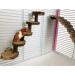 Ruitong Natural Apple Wooden Hamster Chew Toy - Bridge Ladder for Small Animals - Buy Online on GoSupps.com