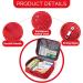 Buy Tavada 5stk Medication Bag - Large Capacity Waterproof First Aid Bag for Home Office Travel & Outdoor - Portable Care & Pharmacy Organizer - Buy Online on GoSupps.com