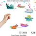 Sea Life Themed Cupcake Toppers Set of 18-PC - Great Nudibranch Themed Birthday Party Mollusk Party and Baby Shower Party Decorations for Boys or Girls - SugarGera Sea hare - Buy Online on GoSupps.com
